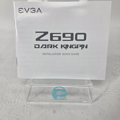 EVGA Z690 DARK Kingpin Intel LGA 1700 E-ATX DDR5 Motherboard Kingpin 