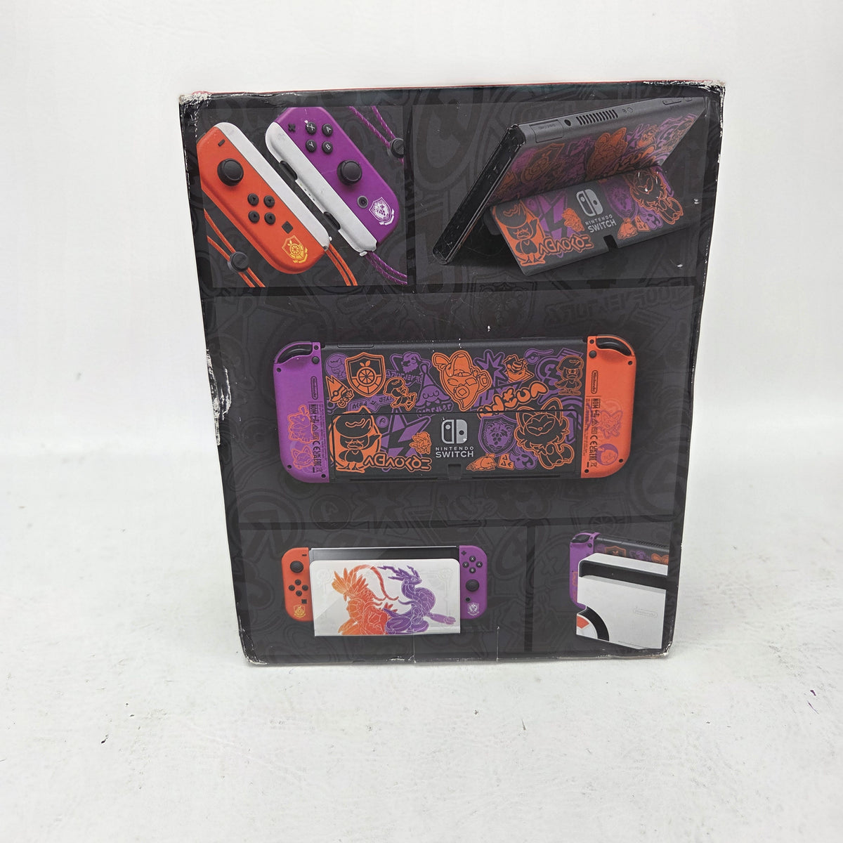 New Nintendo Switch OLED HEG-001 Pokemon Scarlet Violet Edition Console