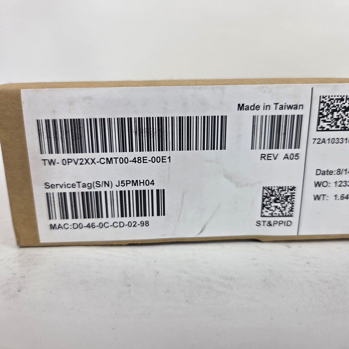 New Dell WD22TB4 180W Thunderbolt 4 Docking Station Black