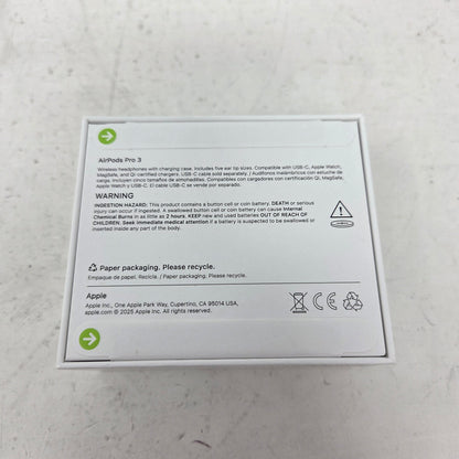 New Apple AirPods Pro 3rd Gen with MagSafe Charging Case A3064 A3063 A3122 MFHP4ZM/A