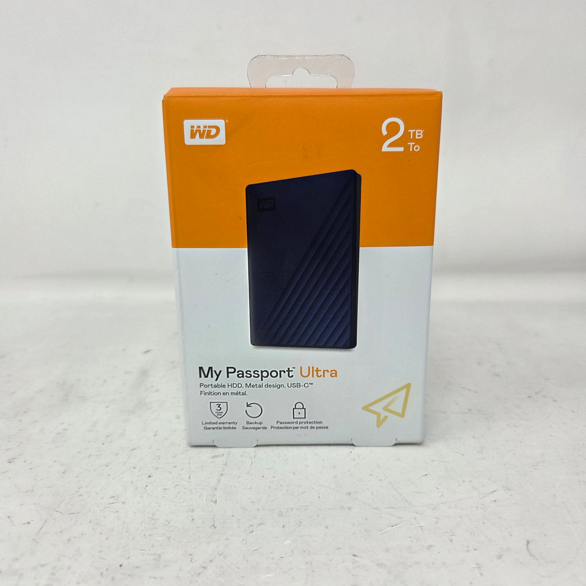 Western Digital WD 2.5" My Passport 2TB USB 3.2 Gen 1 HDD WDBC3C0020BBL-WESN