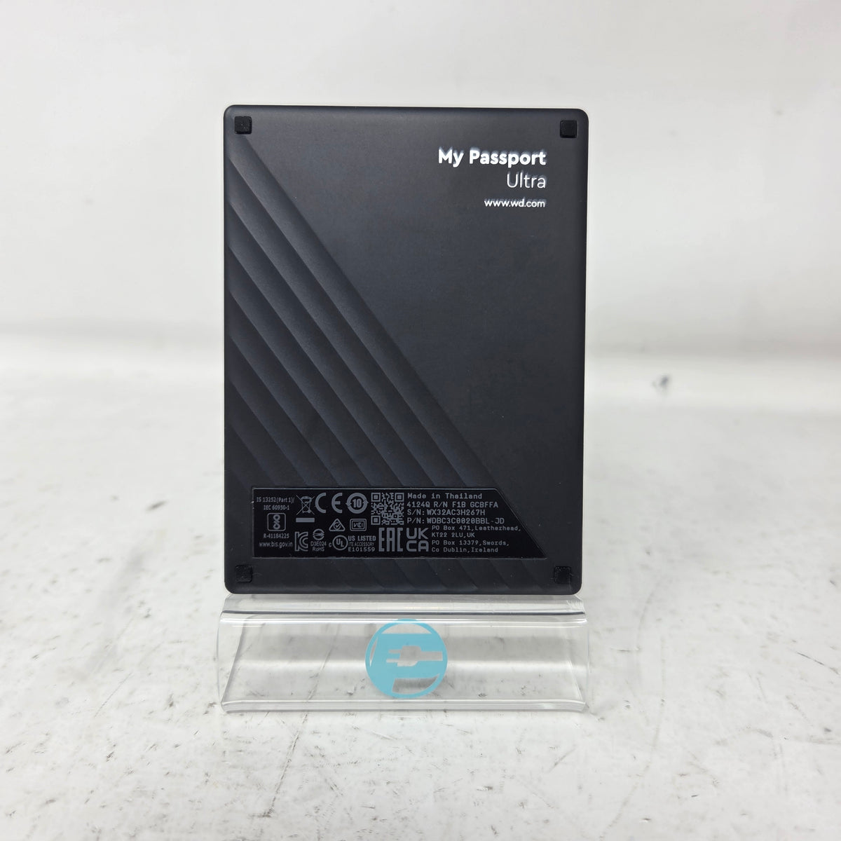 Western Digital WD 2.5" My Passport 2TB USB 3.2 Gen 1 HDD WDBC3C0020BBL-WESN