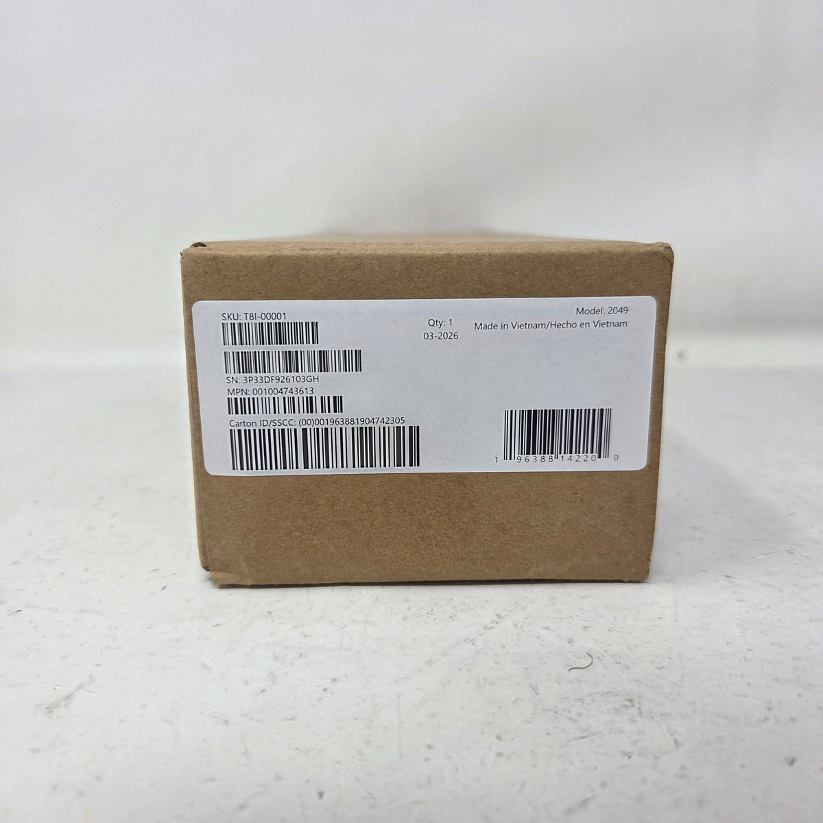 New Microsoft T8I-00001 96 Watts Thunderbolt 4 Docking Station Black