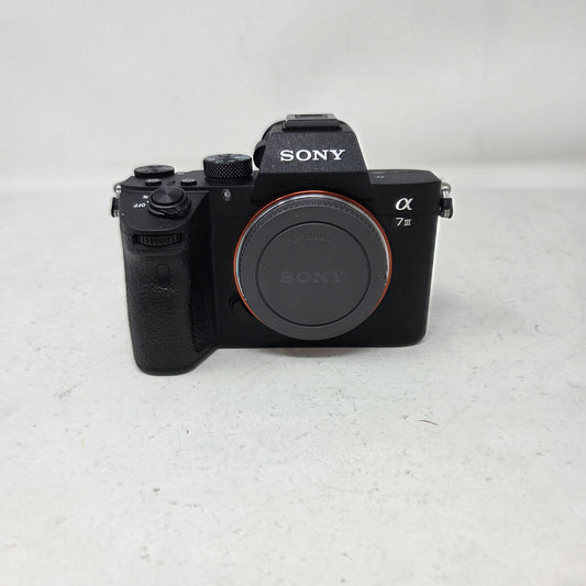 Sony Alpha 7 III 24.2 MP Full Frame Interchangeable Lens Camera Black 