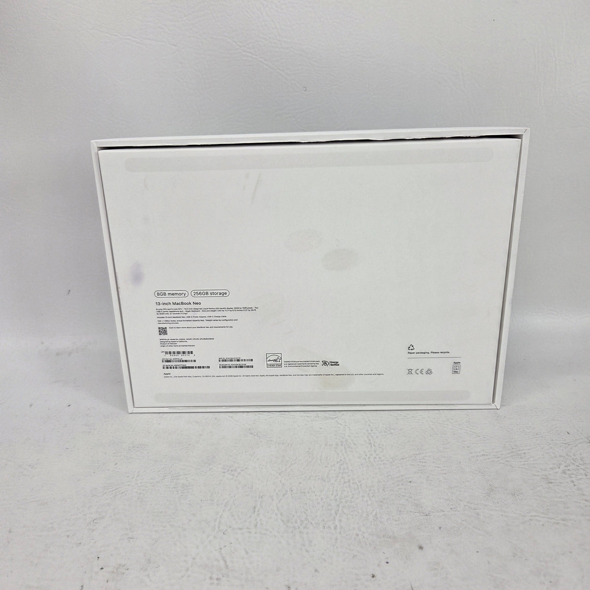 2026 Apple MacBook Neo 13" A18 Pro 5C GPU 4.0GHz 8GB RAM 256GB SSD MHFF4LL/A