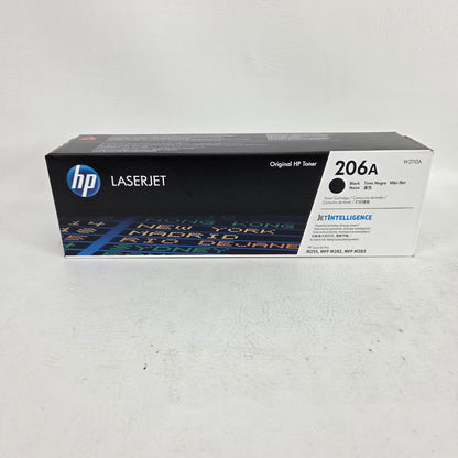 New HP LaserJet 206A Black Toner Cartridge W2110A