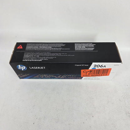 New HP LaserJet 206A Cyan Toner Cartridge W2111A