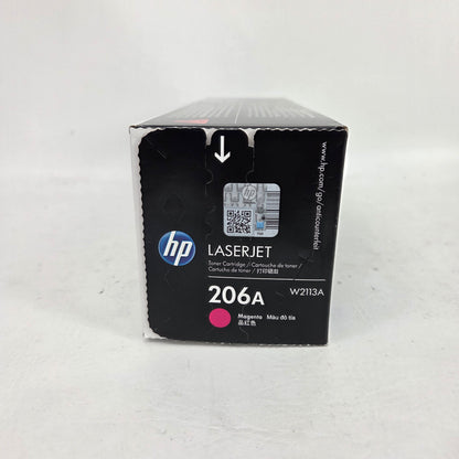 New HP LaserJet 206A  Magenta Toner Cartridge W2113A