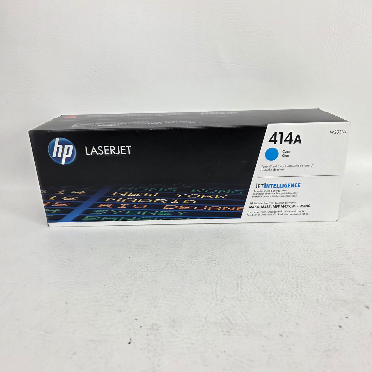 New HP LaserJet 414A Cyan Toner Cartridge W2021A