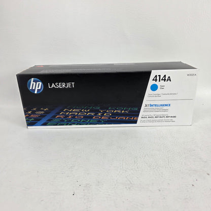 New HP LaserJet 414A Cyan Toner Cartridge W2021A
