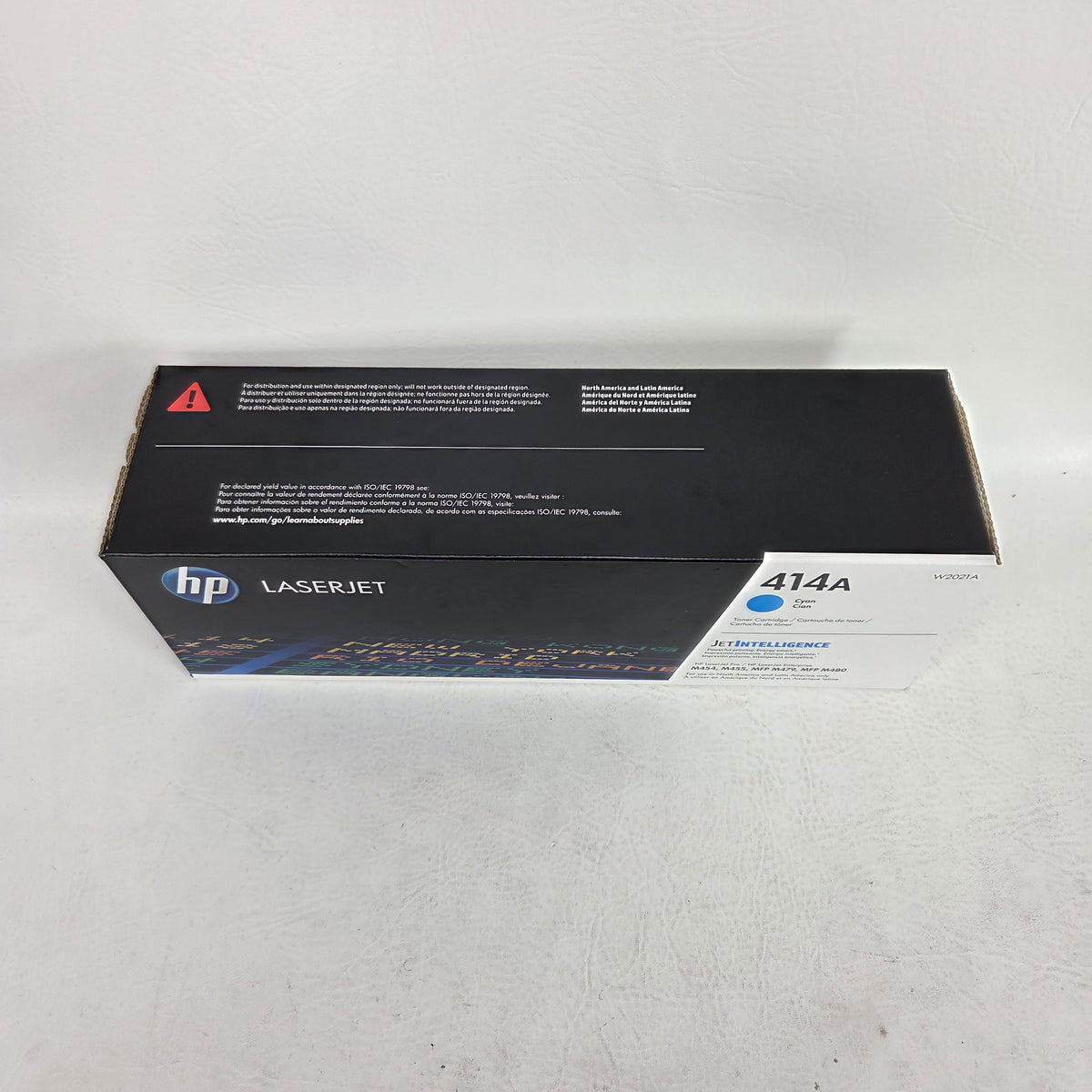 New HP LaserJet 414A Cyan Toner Cartridge W2021A