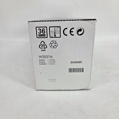 New HP LaserJet 414A Cyan Toner Cartridge W2021A