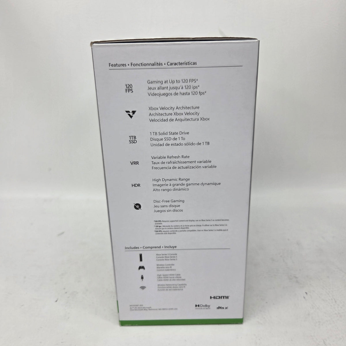 Microsoft Xbox Series S 1TB Console Gaming System White 1883