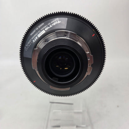Tokina Cinema ATX 50-135mm T3.0 Cine Lens PL Mount Zoom Haida MC-UV PRO II 112mm