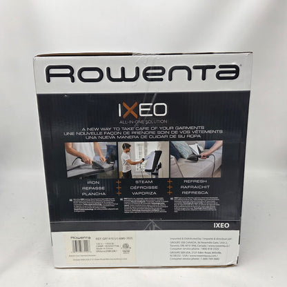 New Rowenta IXEO All-in-One Solution Portable Refillable w/ Water Tank 1500W 