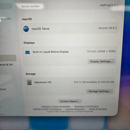 2026 Apple MacBook Neo 13" A18 Pro 5C GPU 4.0GHz 8GB RAM 256GB SSD MHFF4LL/A