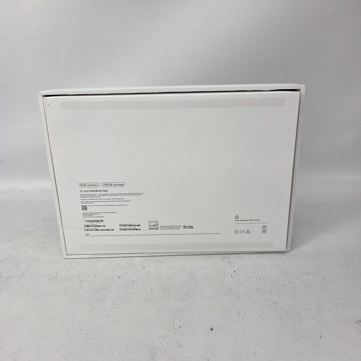 2026 Apple MacBook Neo 13" A18 Pro 5C GPU 4.0GHz 8GB RAM 256GB SSD MHFF4LL/A