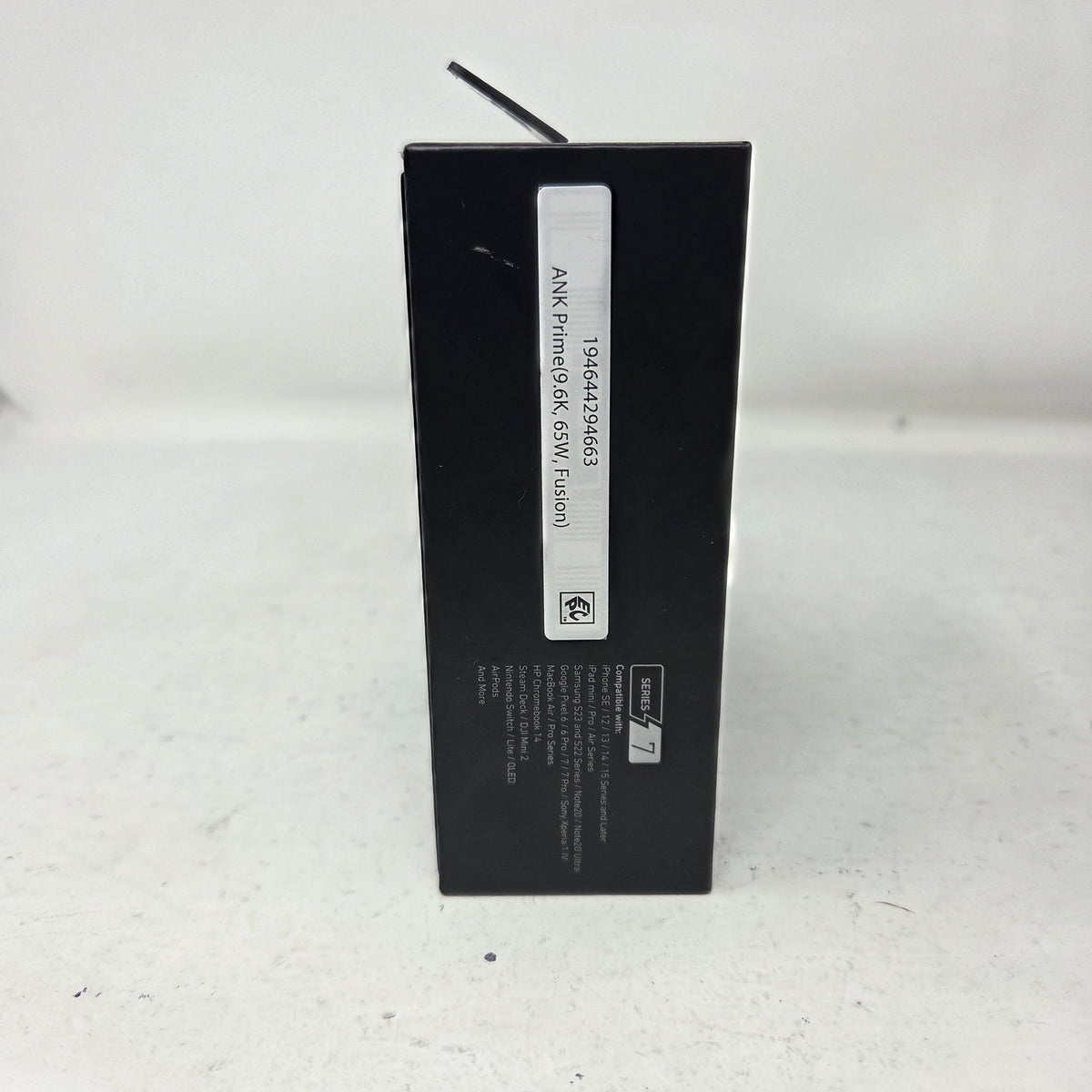 New Anker Prime 9600mAh 65W Power Bank Wall Charger Black A1339111-1
