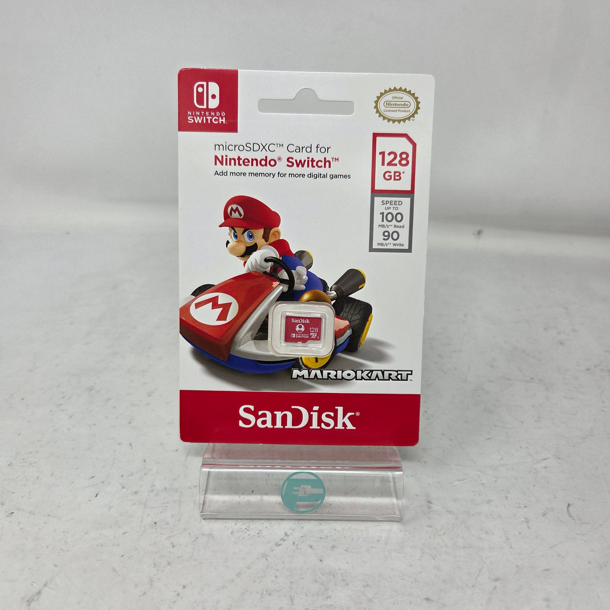 New SanDisk 128GB MicroSDXC Card for Nintendo Switch SDSQXAO-128G-AP6ZN
