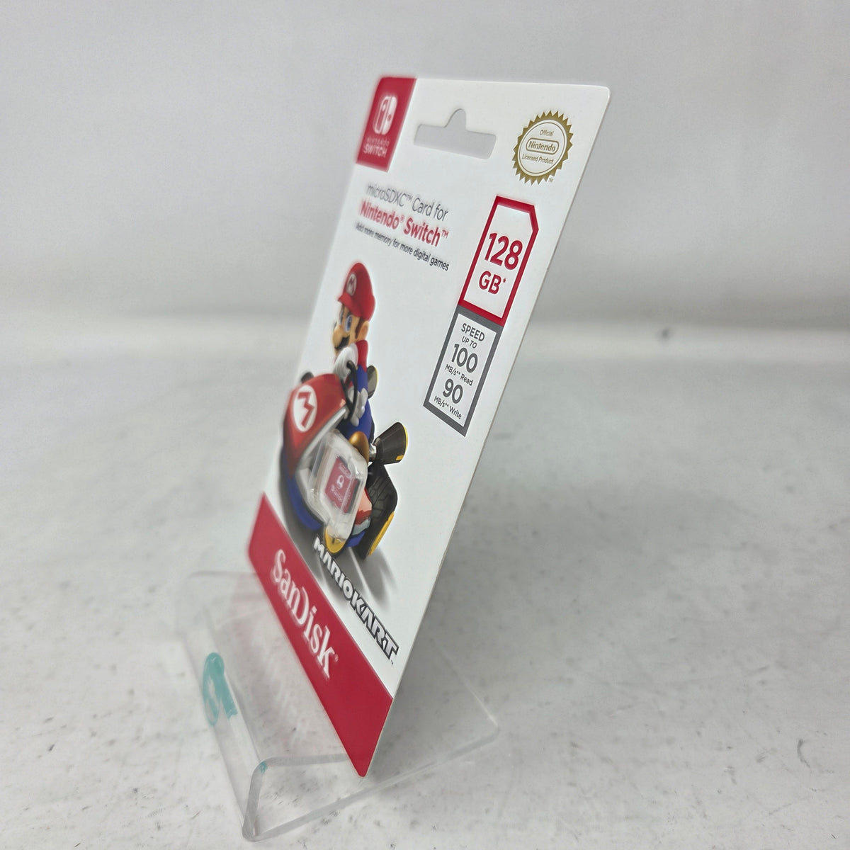 New SanDisk 128GB MicroSDXC Card for Nintendo Switch SDSQXAO-128G-AP6ZN