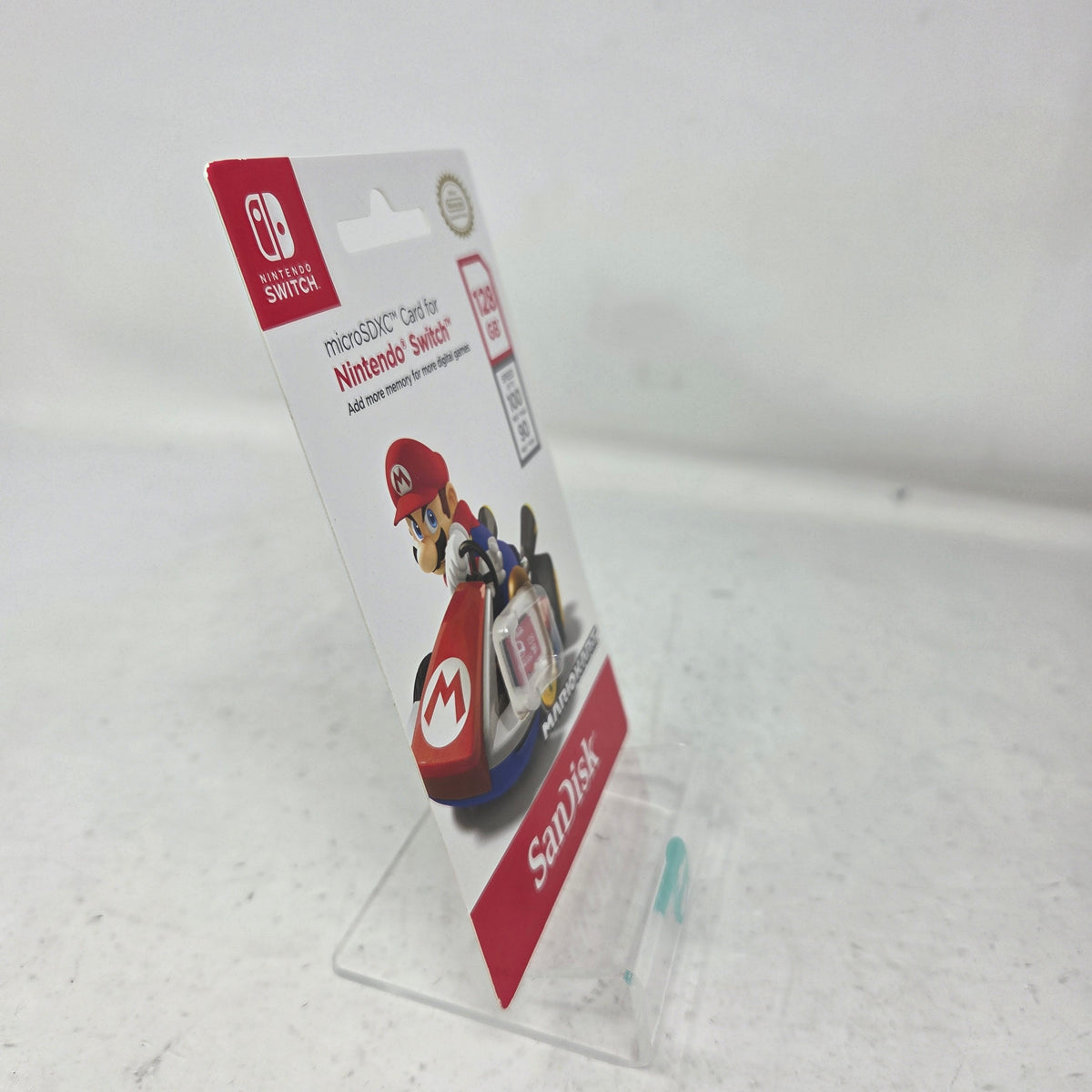 New SanDisk 128GB MicroSDXC Card for Nintendo Switch SDSQXAO-128G-AP6ZN