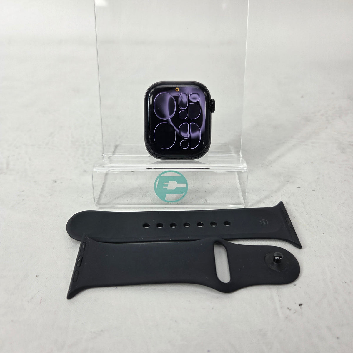 Apple Watch Series 10 42mm GPS Jet Black Aluminum Black Sport Band MWWE3LW/A