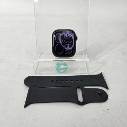 Apple Watch Series 10 42mm GPS Jet Black Aluminum Black Sport Band MWWE3LW/A