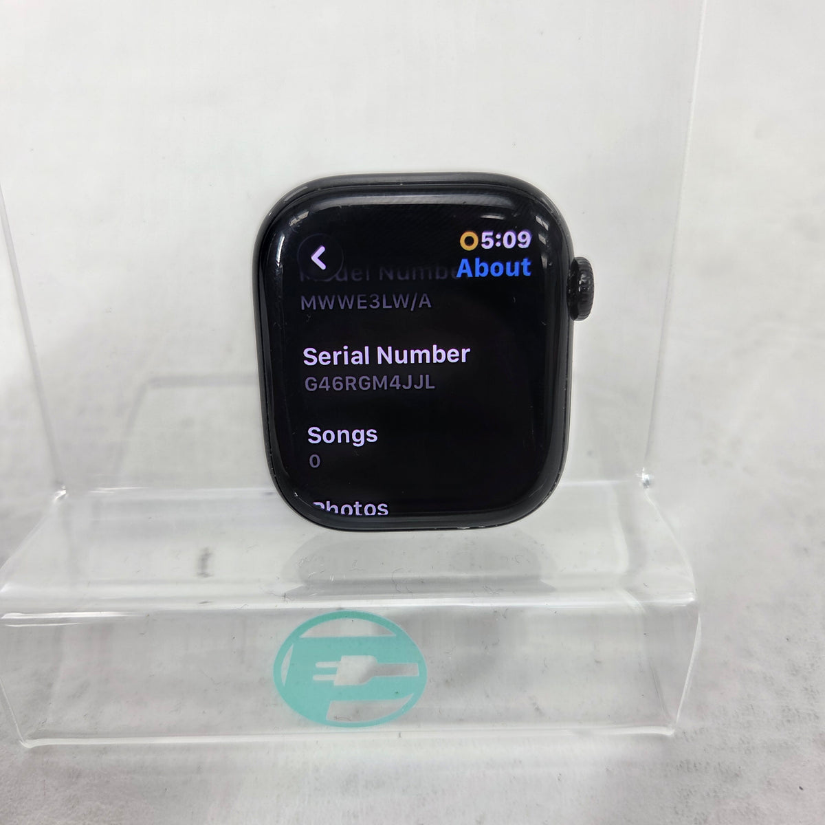 Apple Watch Series 10 42mm GPS Jet Black Aluminum Black Sport Band MWWE3LW/A