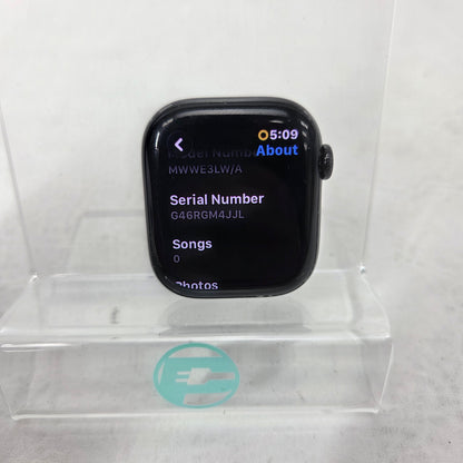 Apple Watch Series 10 42mm GPS Jet Black Aluminum Black Sport Band MWWE3LW/A