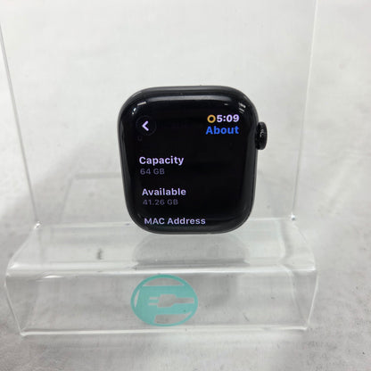 Apple Watch Series 10 42mm GPS Jet Black Aluminum Black Sport Band MWWE3LW/A