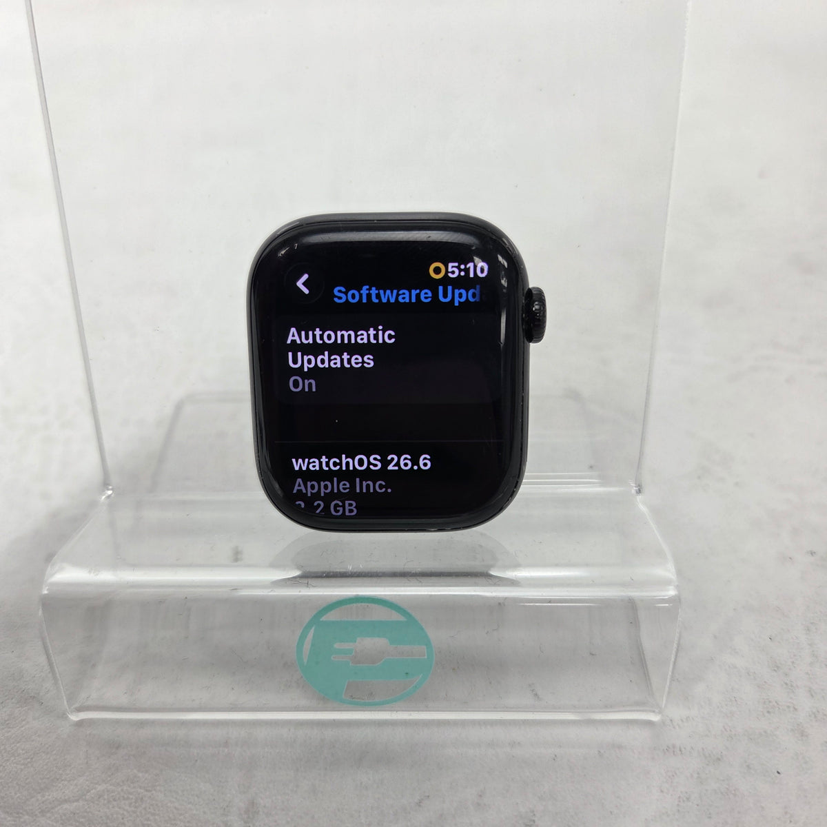 Apple Watch Series 10 42mm GPS Jet Black Aluminum Black Sport Band MWWE3LW/A