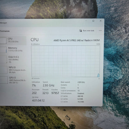 Dell Pro 16 Plus 4CO6VHS Ryzen AI 5 Pro 340 2.0GHz 16GB RAM 512GB SSD GeForce 