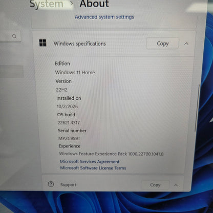 Lenovo Yoga 6 Ryzen 5 5500U 2.1GHz 8GB RAM 256GB SSD