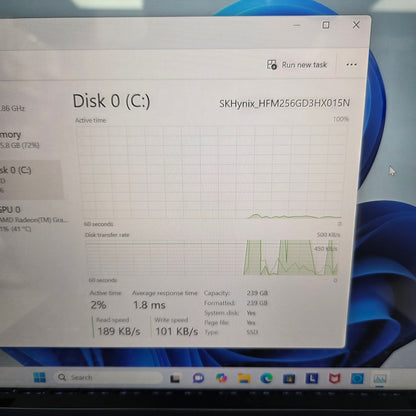 Lenovo Yoga 6 Ryzen 5 5500U 2.1GHz 8GB RAM 256GB SSD
