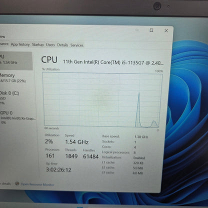 Dell Latitude 7320 13.3" i5-1135G7 2.4GHz 16GB RAM 512GB SSD