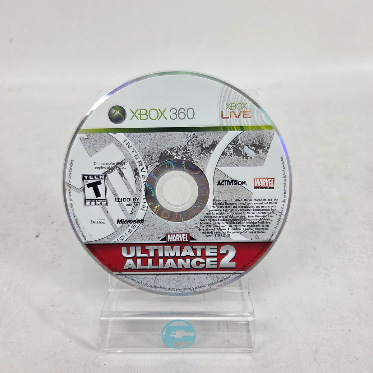 Marvel Ultimate Alliance 2 (Microsoft Xbox 360, 2009)