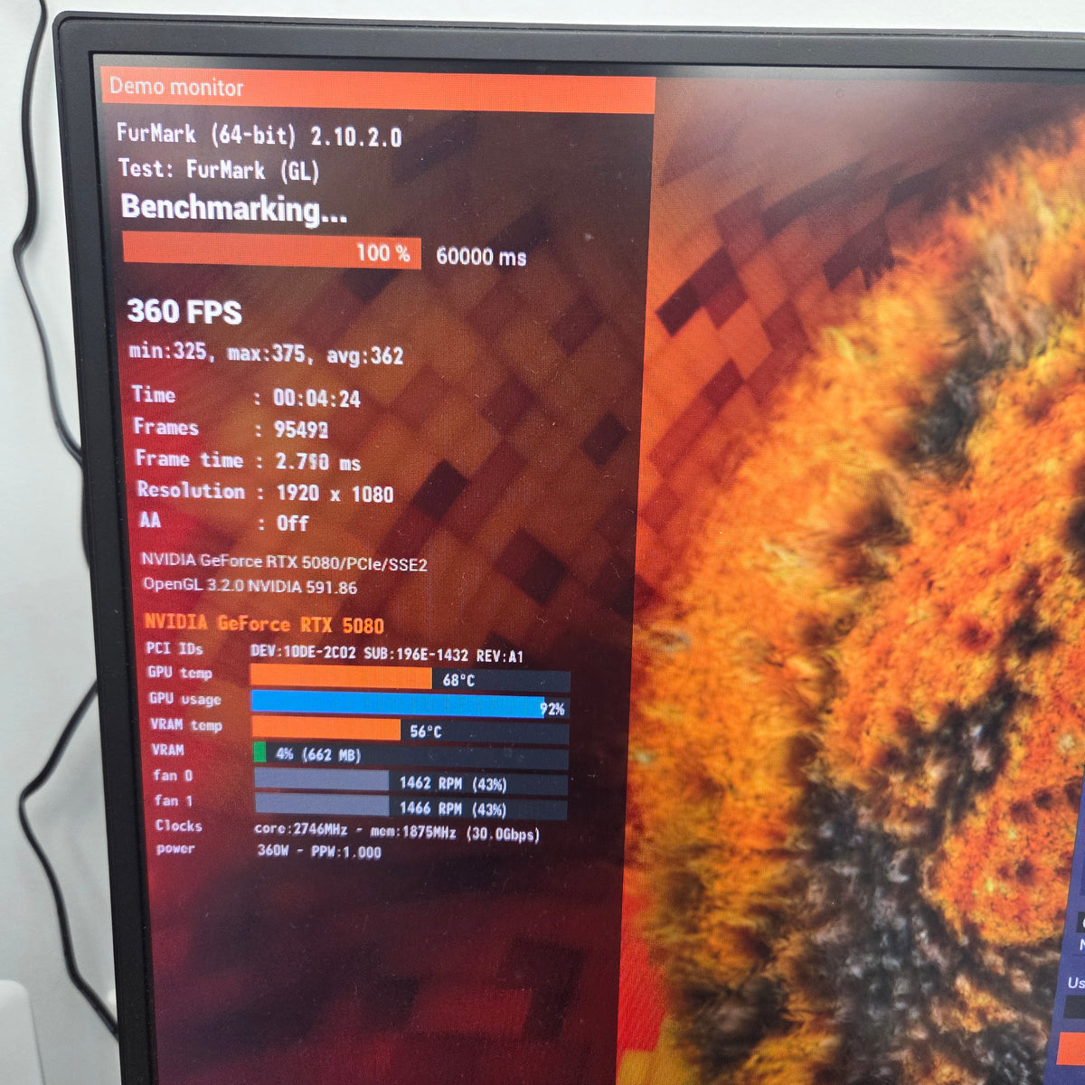 PNY GeForce RTX 5080 OC 16GB GDDR7 Graphics Card VCG508016TFXPB1-O