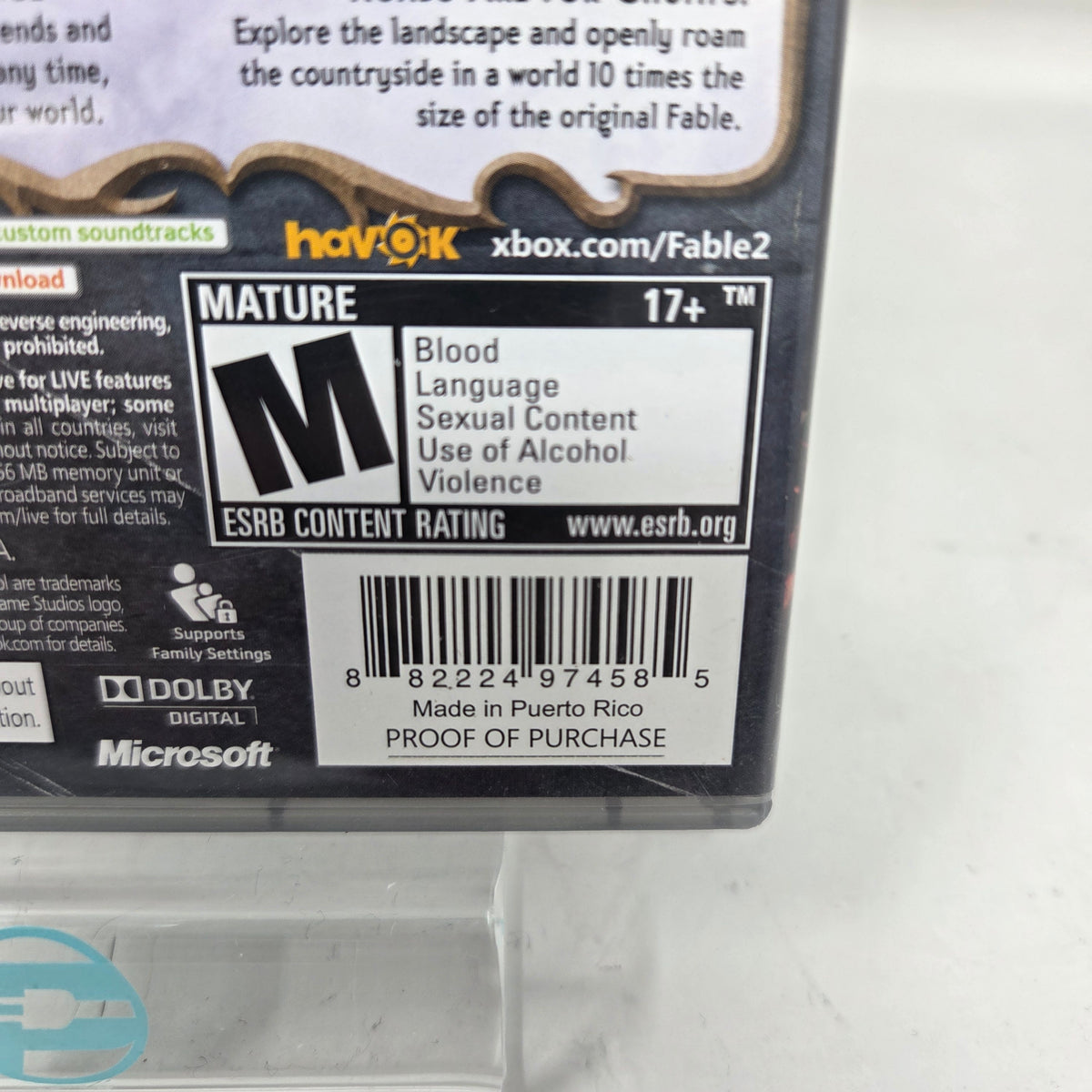 Fable II (Microsoft Xbox 360, 2008)