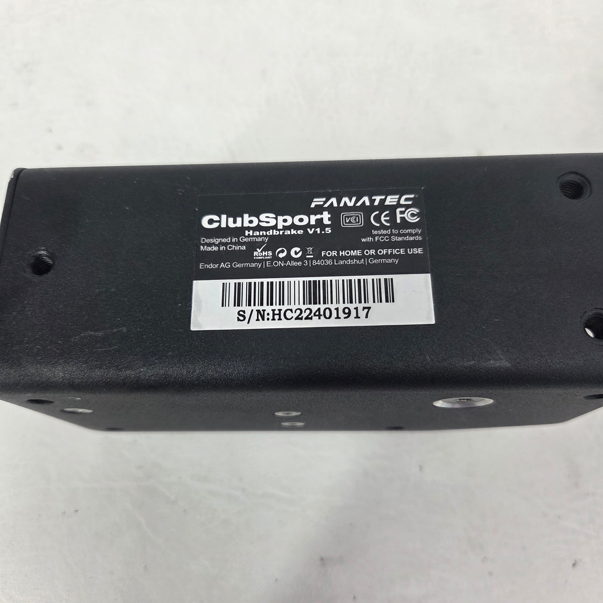 Fanatec ClubSport Handbrake V1.5 CS HB Wired Sim Racing