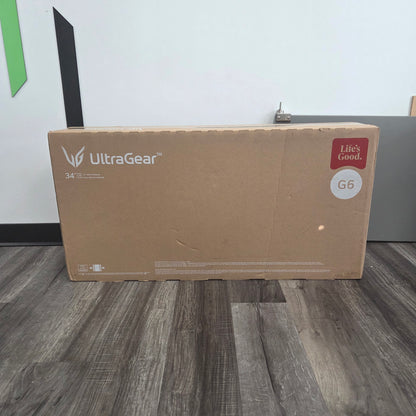 New LG 34" 34G600A-B 160Hz Curved Ultrawide VA 1440p LED Gaming Monitor 2025