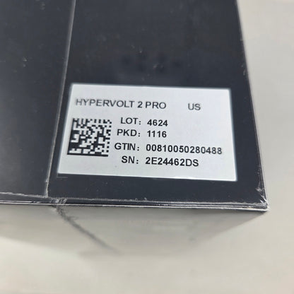 New HyperIce Hypervolt 2 Pro Massage Gun 54200-001-00 Black