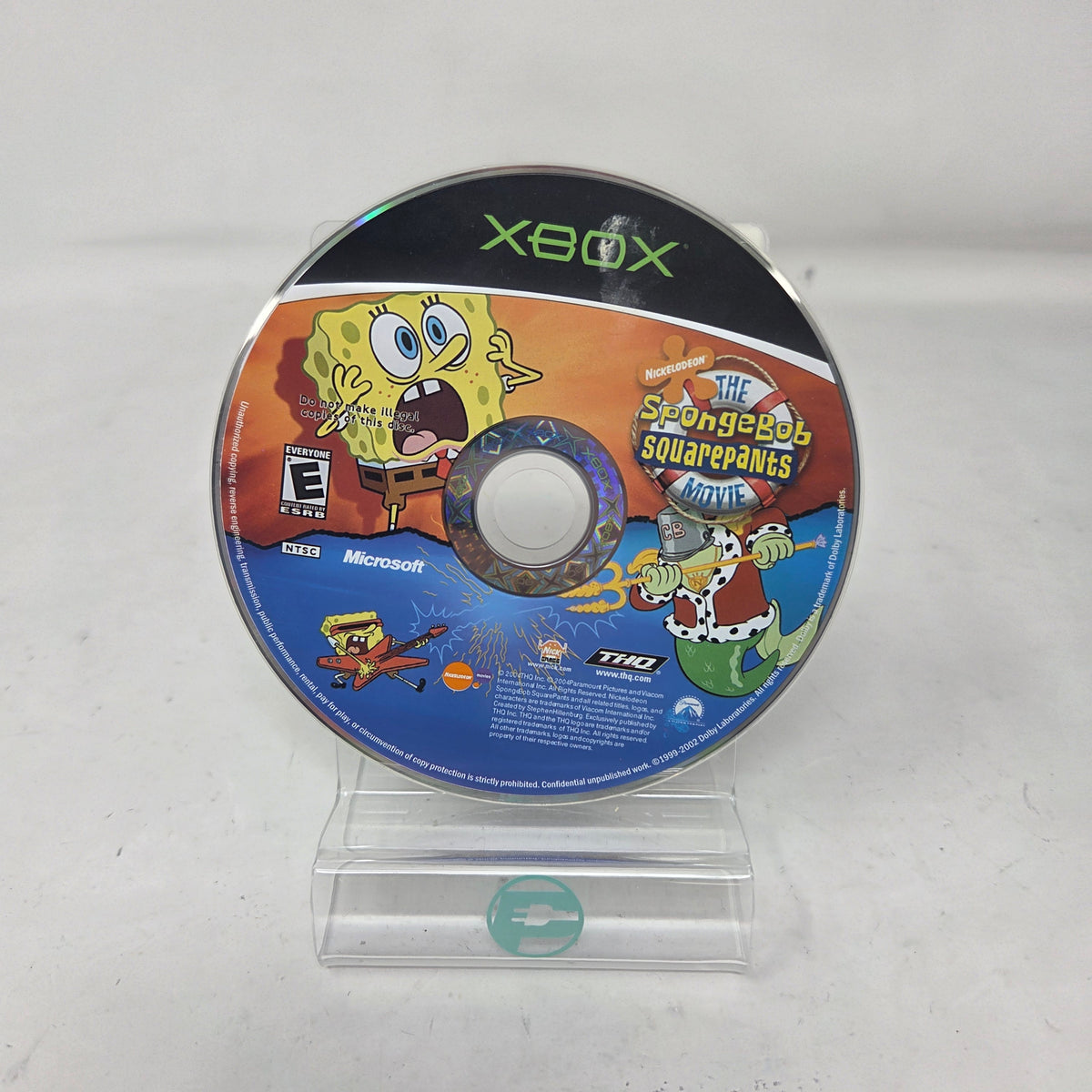 SpongeBob SquarePants The Movie (Microsoft Xbox, 2004)