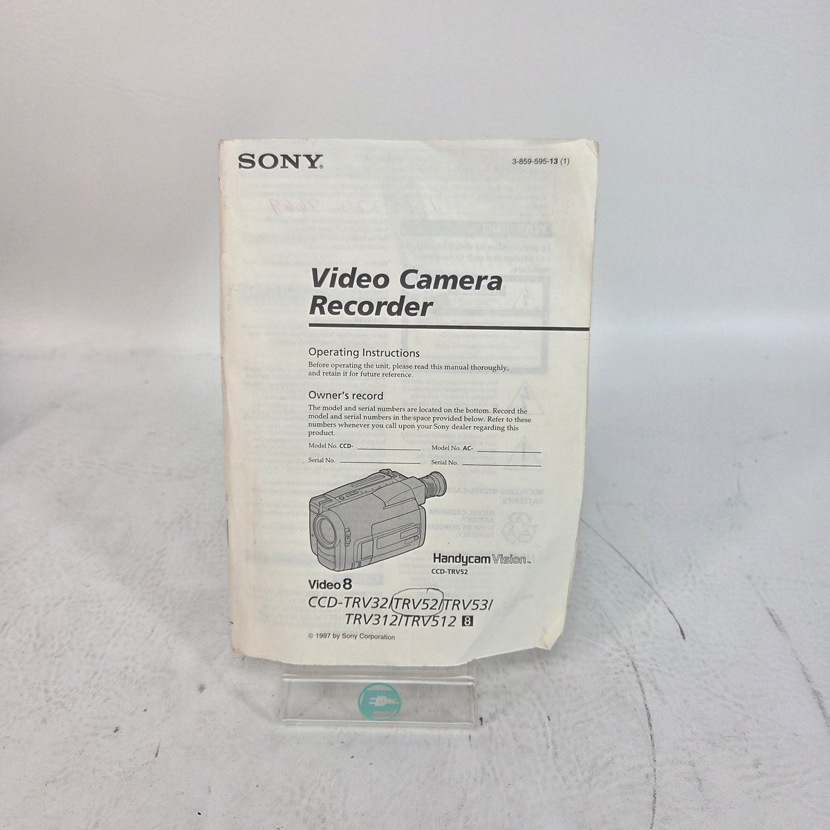 Sony Handycam CCD-TRV52 8mm Analog Camcorder