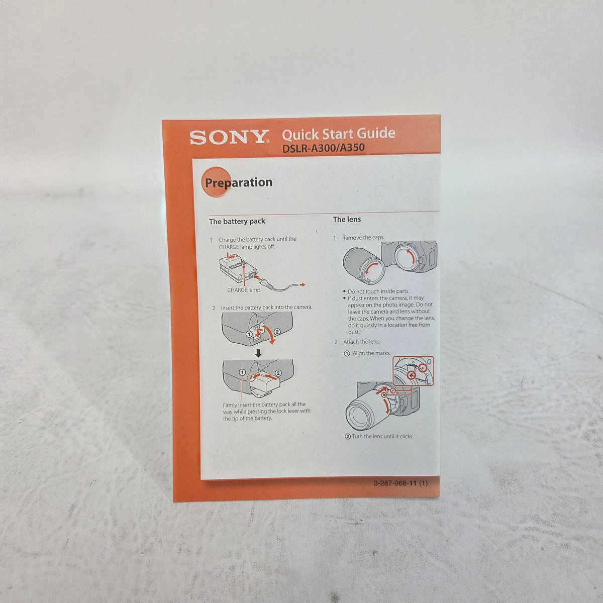 Sony Alpha A350 14.2 MP Digital SLR DSLR Camera