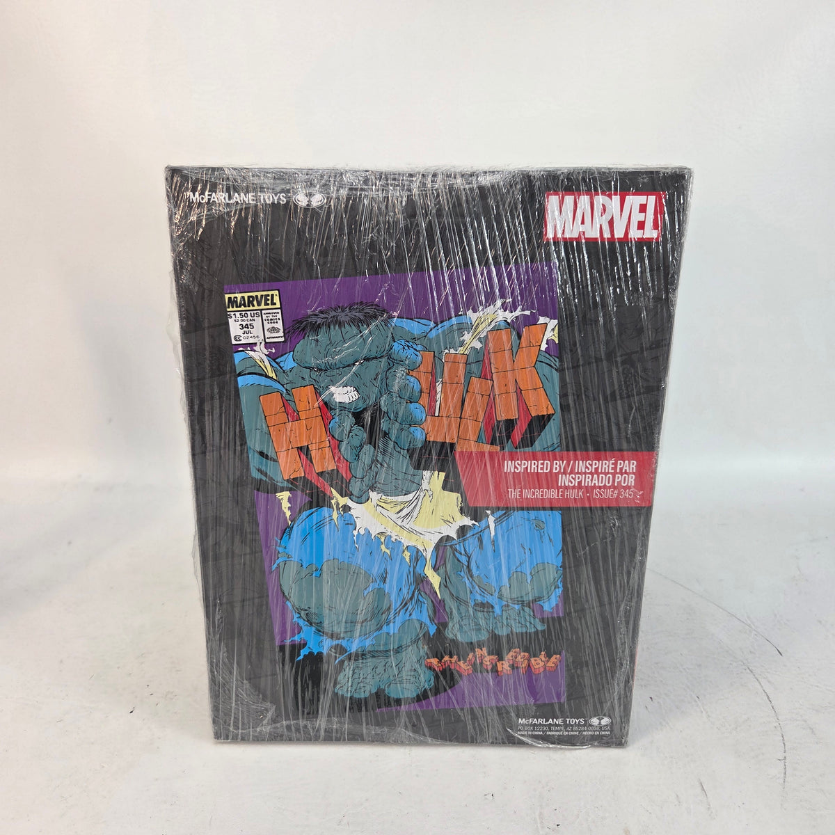 New McFarlane Toys Marvel Incredible Hulk #345 Collectible Figure Statue