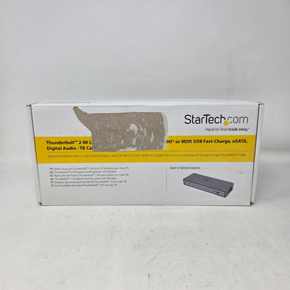 New StarTech.com ThinkPad Thunderbolt 3 USB-C Laptop Docking Station Gray
