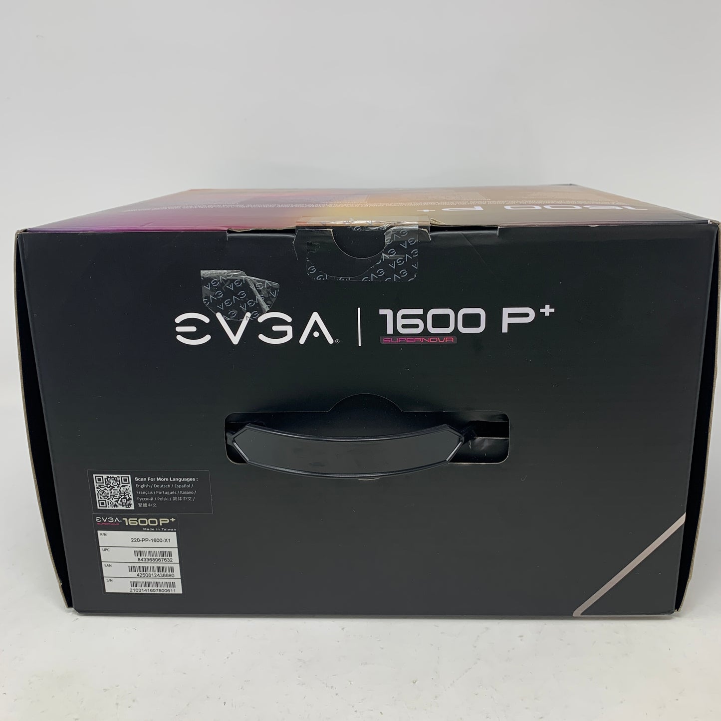 New EVGA EVGA 1600W Platinum Supernova 220-PP-1600-X1 Power Supply