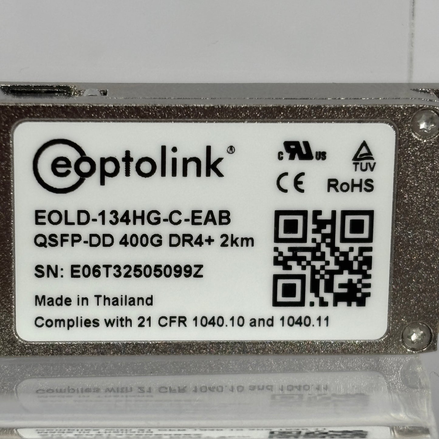 Eoptolink Eold-134hg-C-Eab Optical Transceiver Module QSFP-DD400GDR4+2KM