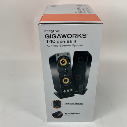 New Creative GIGAWORKS T40 Series II MTM Speaker System Black