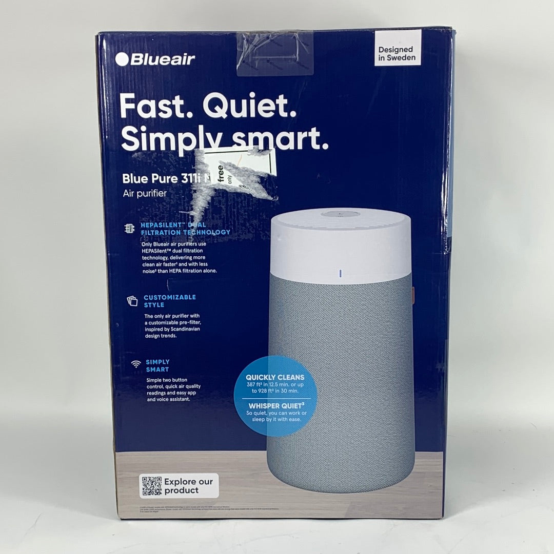 New Blueair Blue Pure 311i Max Air Purifier 3332111100